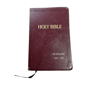 Zondervan KJV Holy Bible Giant Print Classic Reference Red Letter Bonded Leather